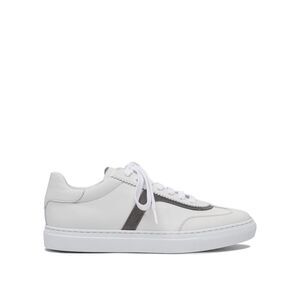 Brunello Cucinelli Women Leather Sneaker With Precious Detail